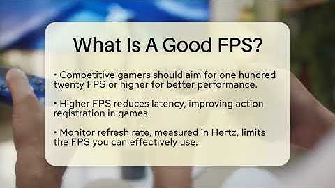 What Is A Good FPS? - Video Gamers Vault