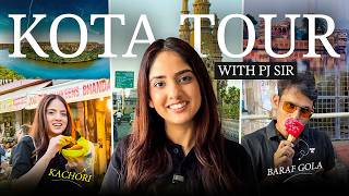 KOTA Darshan Vlog | IIT JEE Coachings, Food, Streets & Real Vibes ft. PJ Sir