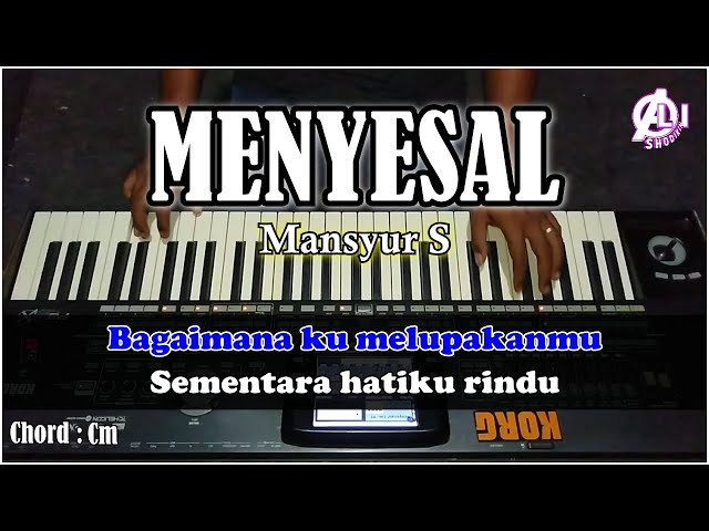 MENYESAL - Mansyur S - Karaoke Dangdut Korg Pa3X class=