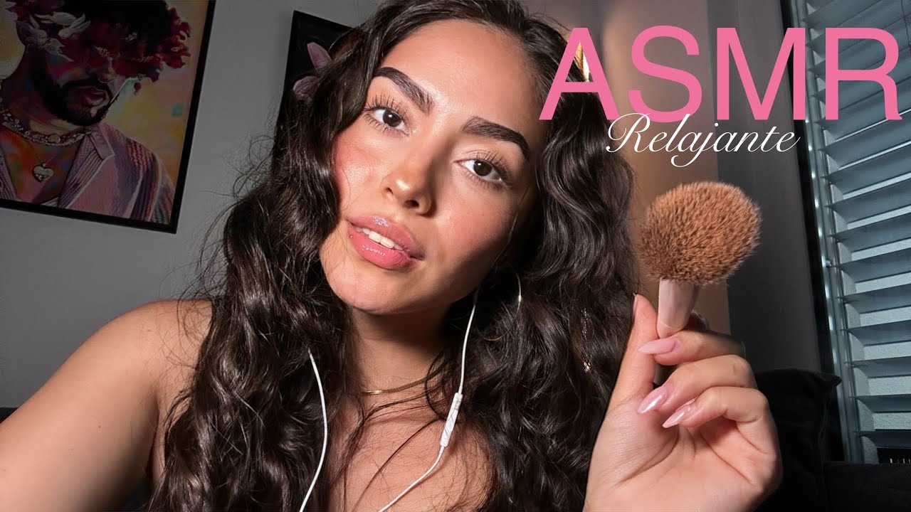 Mi primer ASMR para dormir 💤 te maquillo para esa cita💋 #asmrenespañol 