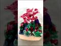 How to make a cherry blossom tree 🌲#shortvideo #tree #minilead #minimountainhouse#art