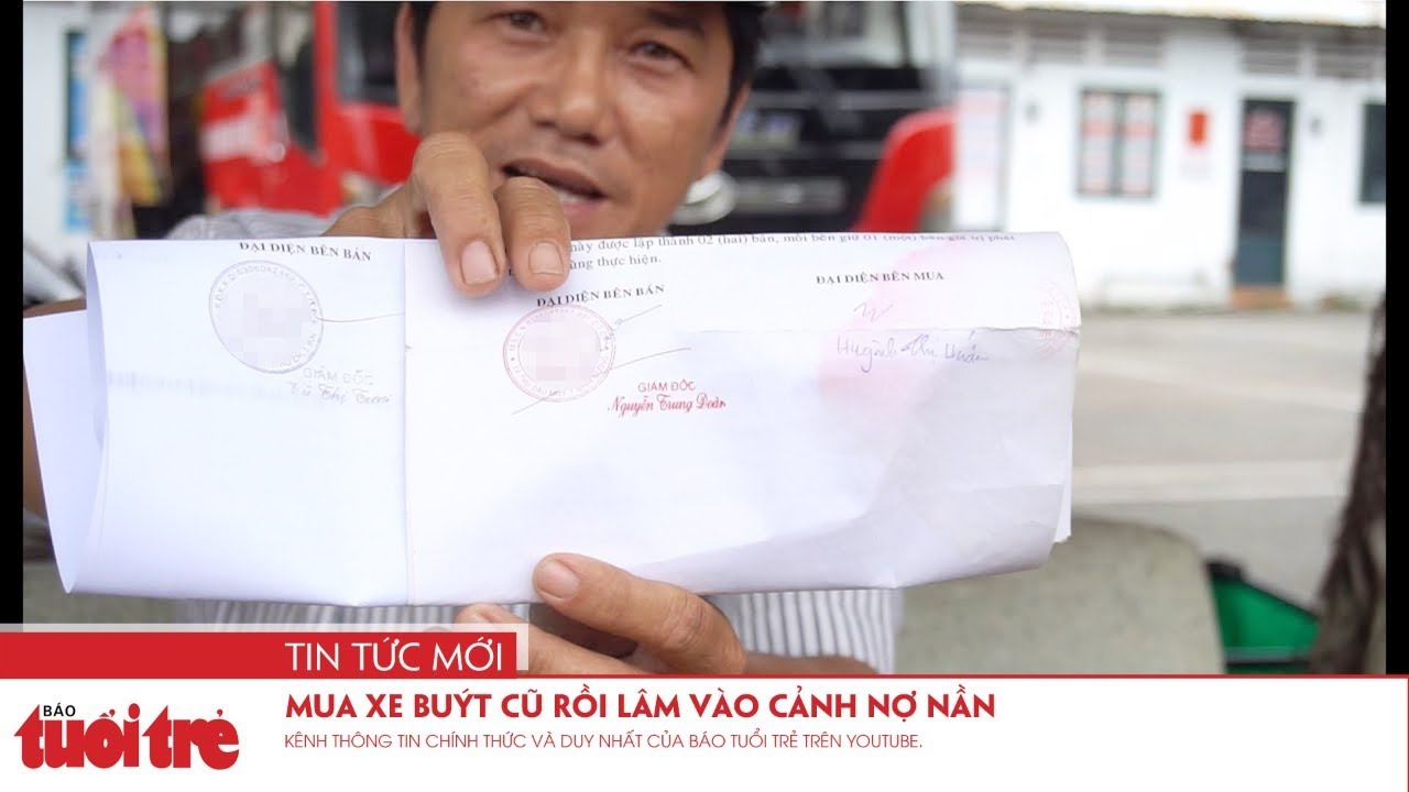 Mua xe buýt cũ rồi lâm vào cảnh nợ nần