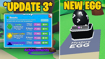 *NEW* UPDATE 3 IN Mining Simulator 2 IS HERE! | NEW ACHIEVEMENTS | MYSTERY EGG | (Roblox)