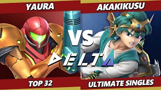 Delta 8 - Yaura (Samus) Vs. Akakikusu (Hero) Smash Ultimate - SSBU