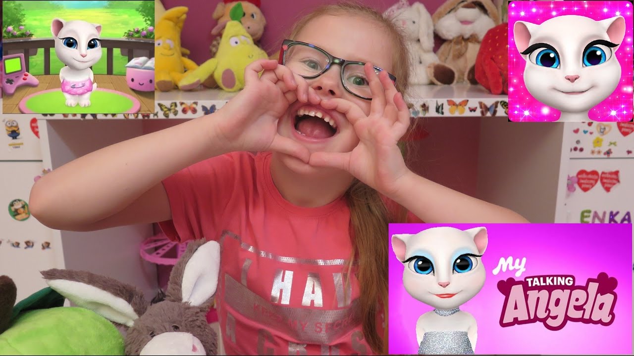 Gram w My Talking Angela układanie puzzli Gang Świeżaków