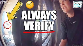 Always Verify Before Opening Your Door #15 (Ring Video Doorbell Documentary)