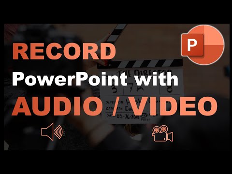 Video: How To Record Audio For A Presentation