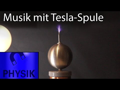 Electro-music with a tesla coil 