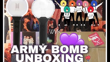 [UNBOXING] BTS Official Army Bomb Ver.3 & Map of the Soul Special Edition