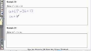 C1 Quadratics Example 23