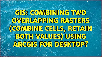 Combining two overlapping rasters (combine cells, retain both values) using ArcGIS for Desktop?