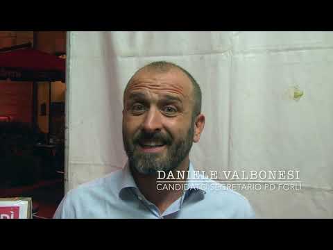 Daniele Valbonesi presenta la sua candidatura a segretario del PD di Forlì