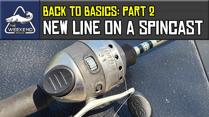 How to Put New Line On a Spincast (Push Button) Fishing Reel