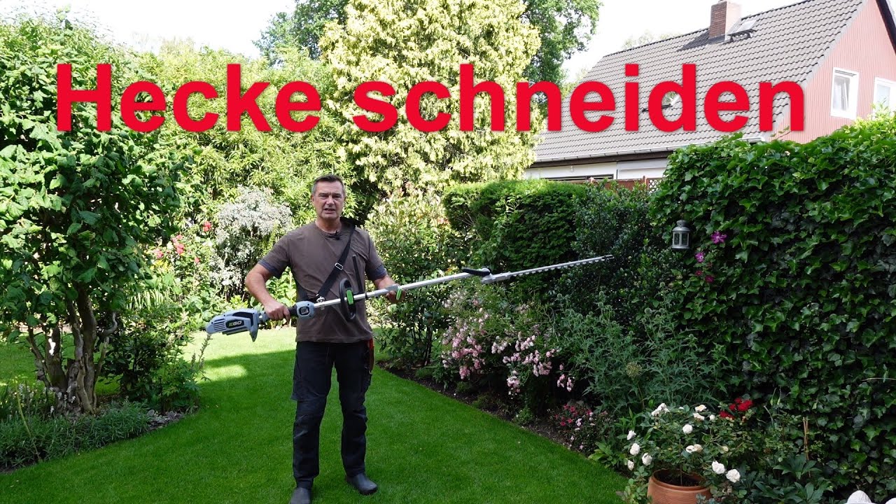Hecke schneiden//Heckenscheren Aufsatz//HTA2000S//HTA2000//EGO Power Tools - NewWonder555
