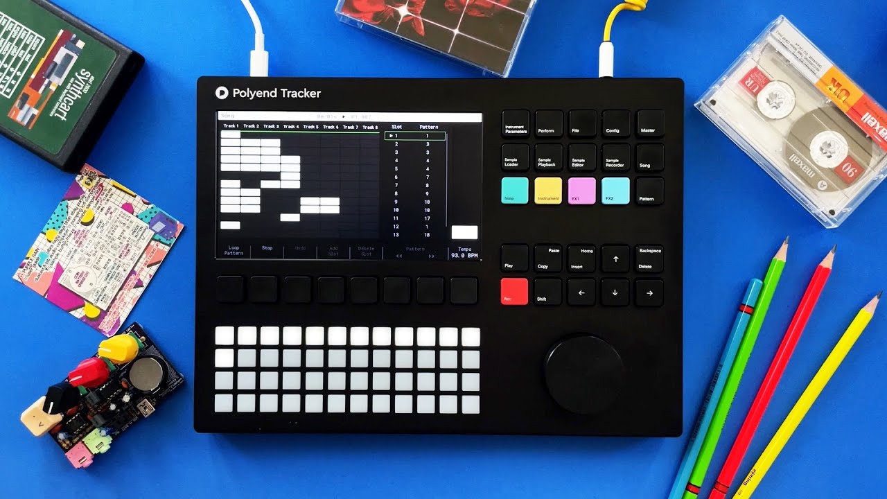 Polyend Tracker Sketch #2 - YouTube