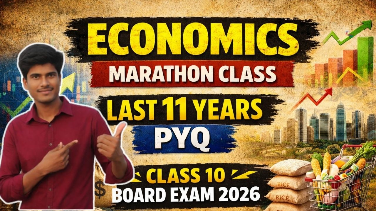 ECONOMICS(ଅର୍ଥନୀତି) Marathon Class | Last 11 Years PYQ  | Class 10 Board Exam 2026