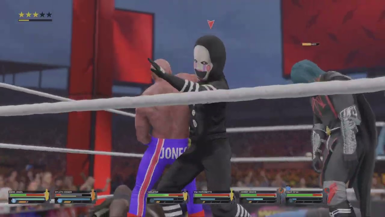 WWE 2K25 Random Created Superstar royal rumble part 4
