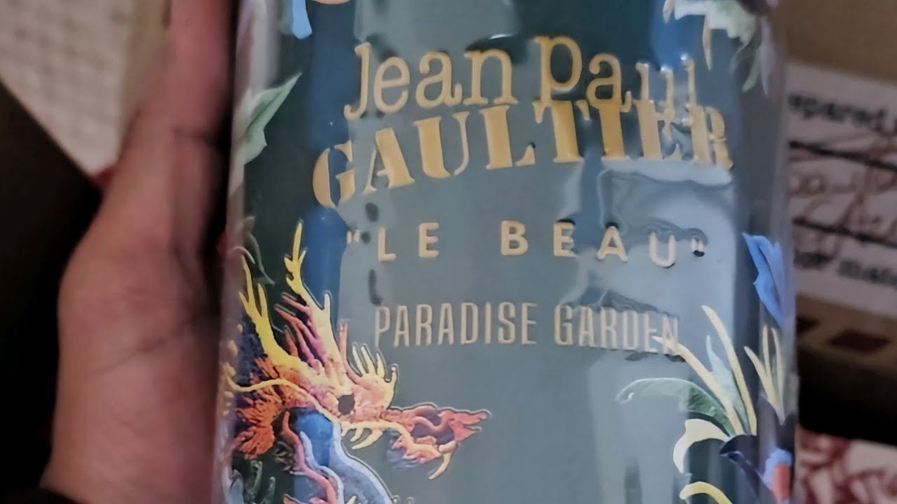 le Beau Paradise Garden jean paul Gaultier 2024. unboxing and 1st ...