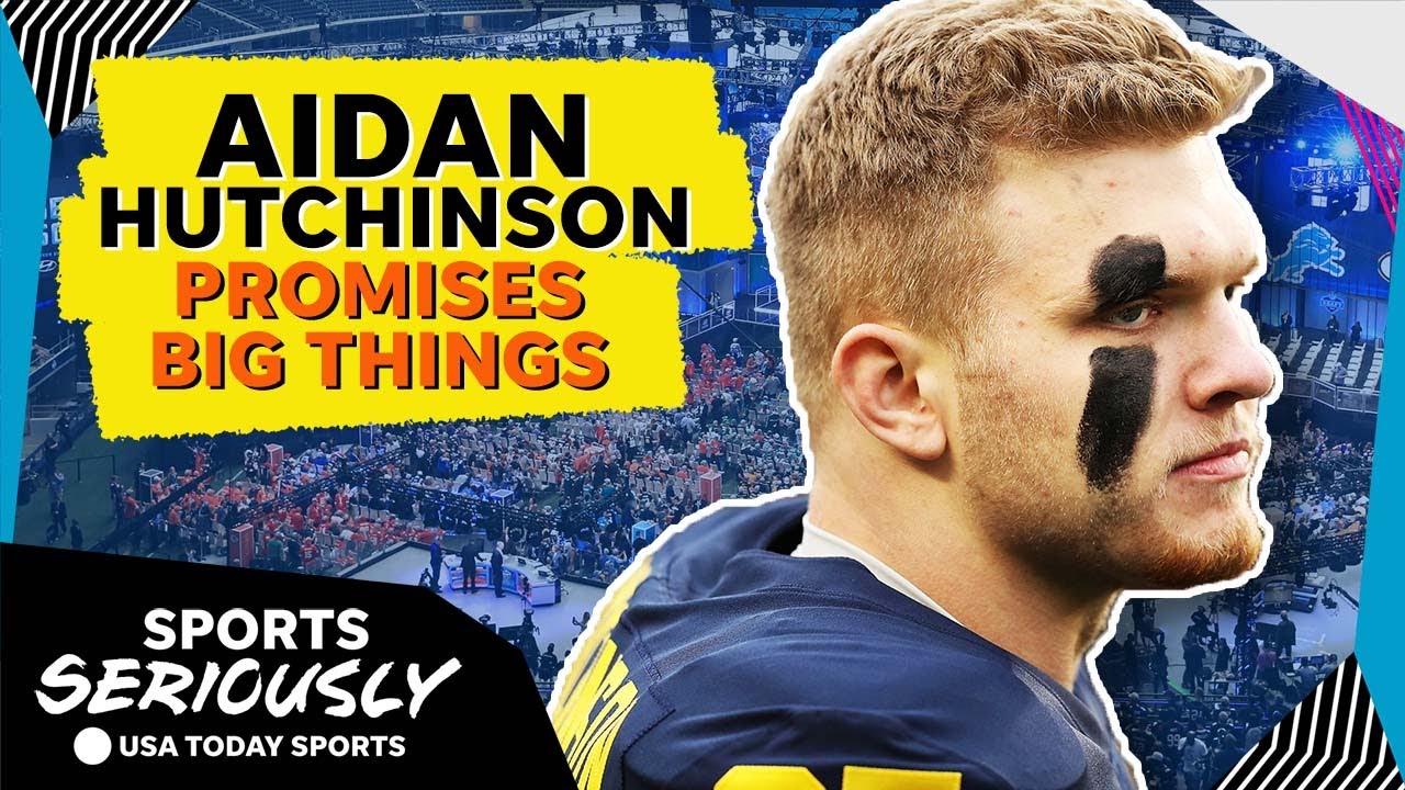 Top NFL prospect Aidan Hutchinson promises big things at combine and beyond
