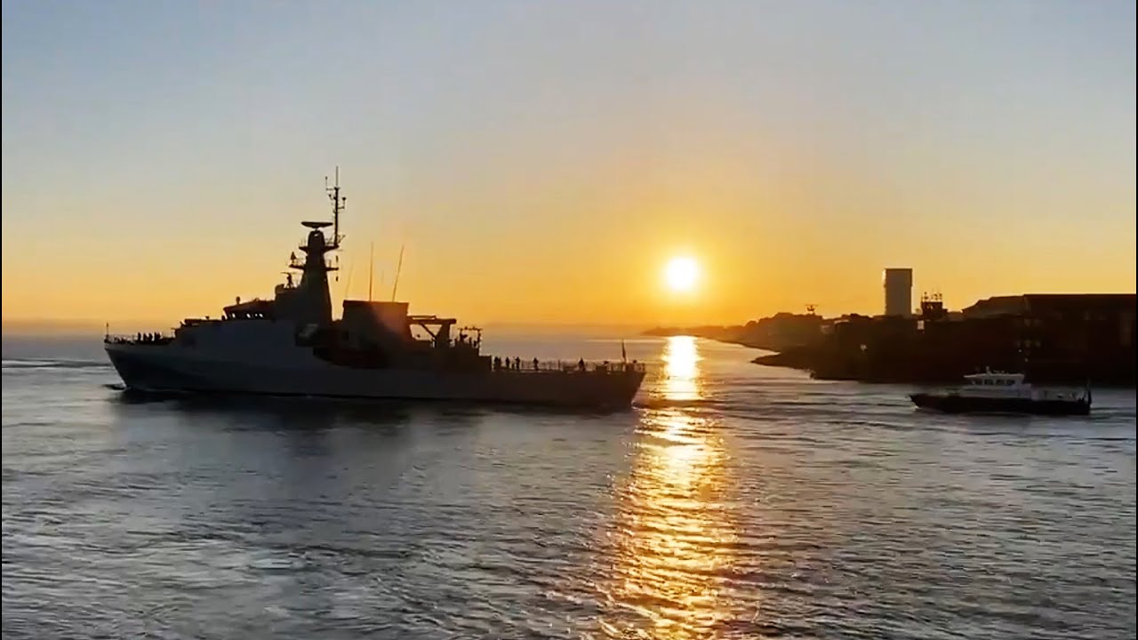 4 patrol vessel sail from Portsmouth ready for fishery protection duties