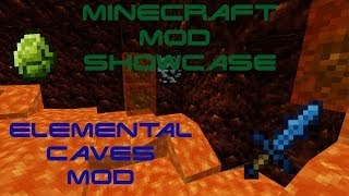 Minecraft Mod Showcase - Elemental Caves Mod