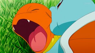 Squirtle bites Charmander meme screenshot 5