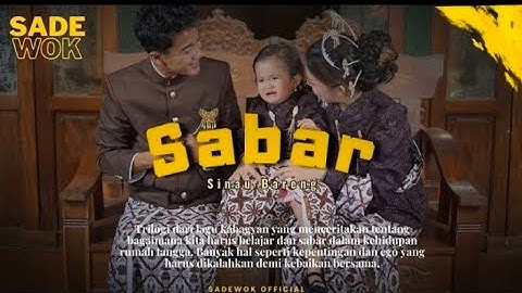 Sabar - sadewok | musik Jawa trending#7 di youtube
