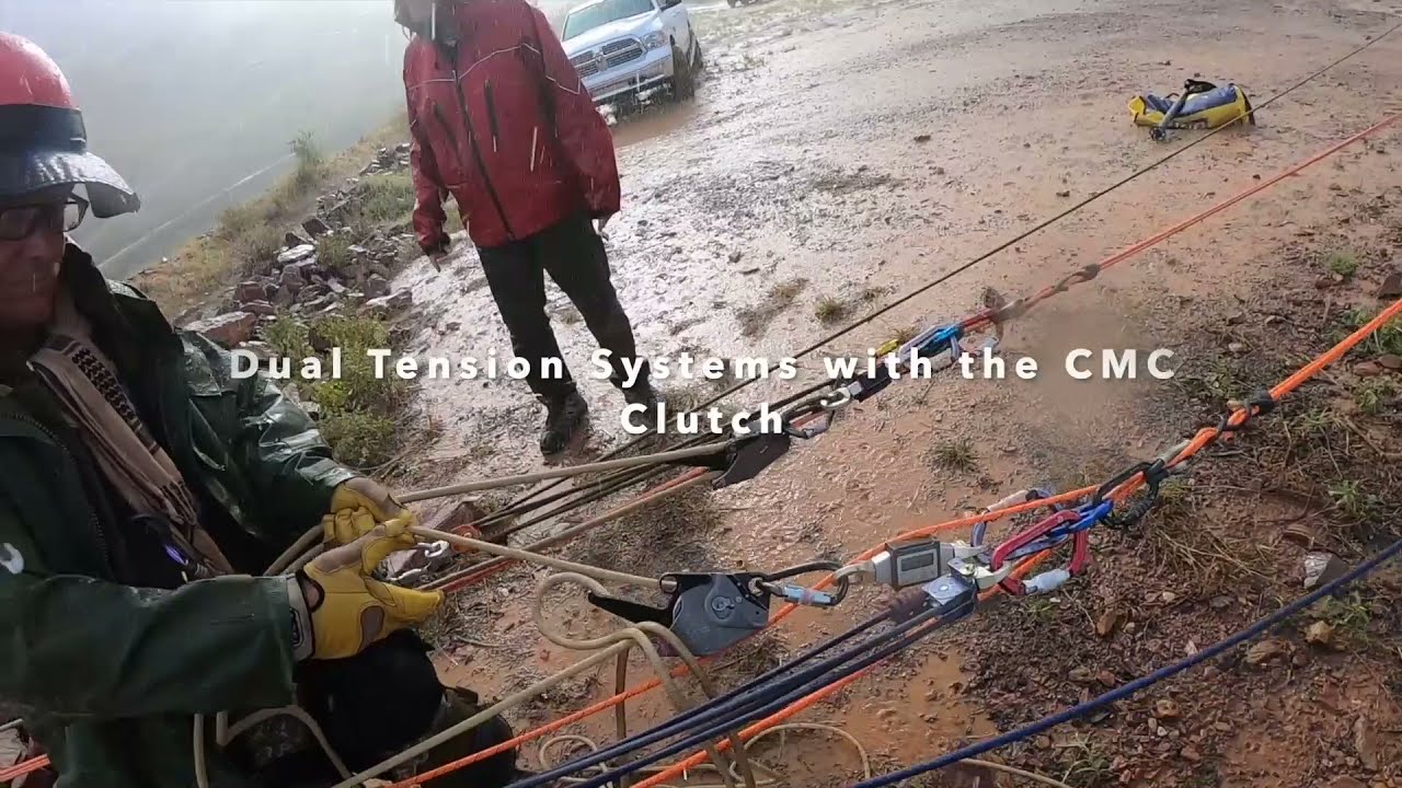 Tensioning System In Rope Rescue Dual Tension Systems w/ Ropes That Rescue - YouTube