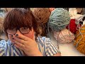 wind yarn and crochet with me!