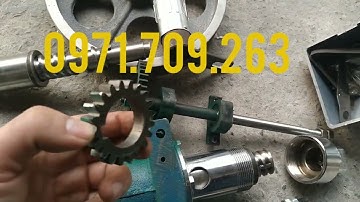 Lắp dao cắt tự động cho đầu nổ bỏng 7 béc P1