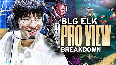 THE BEST LUCIAN GAME ALL YEAR? PRO VIEW BREAKDOWN - ELK POV LPL FINALS BLG VS TES - CAEDREL - DayDayNews