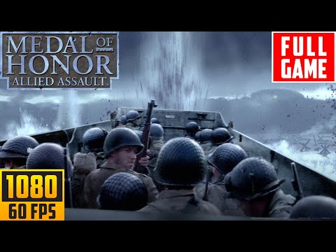 Medal of Honor: Allied Assault (2002) - Full Walkthrough Game - No Commentary (1080p 60fps)