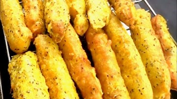 Cách Pha Bột Gạo Chiên Chuối Rỗng Xốp Giòn Lâu