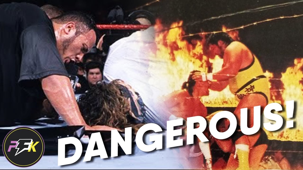 10 EXTREME Wrestling Matches That Went TOO FAR feat  Denise Salcedo   partsFUNknown
