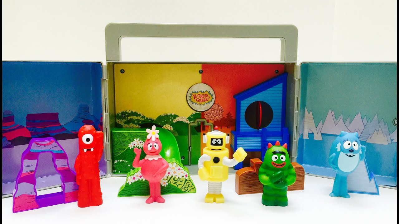 Yo Gabba Gabba Musical Boombox Playset Toy! 