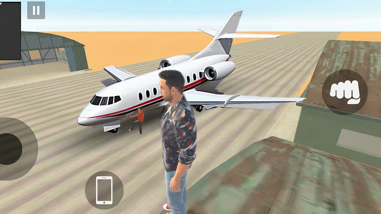 Jack ne Laya Aeroplane 😍 In Indian Theaft Auto Simulator | Aeroplane Cheat Code