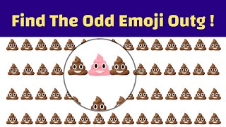 Find The Odd Emoji Out - Emoji Guessing Game #emojigame part 1 screenshot 3