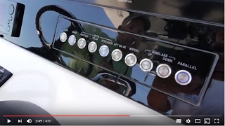 EdgeWater 368CC with CZone integrated with Garmin