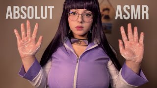 ASMR sons de CREME 💜 mãos com creme, hand movements, mouth sounds