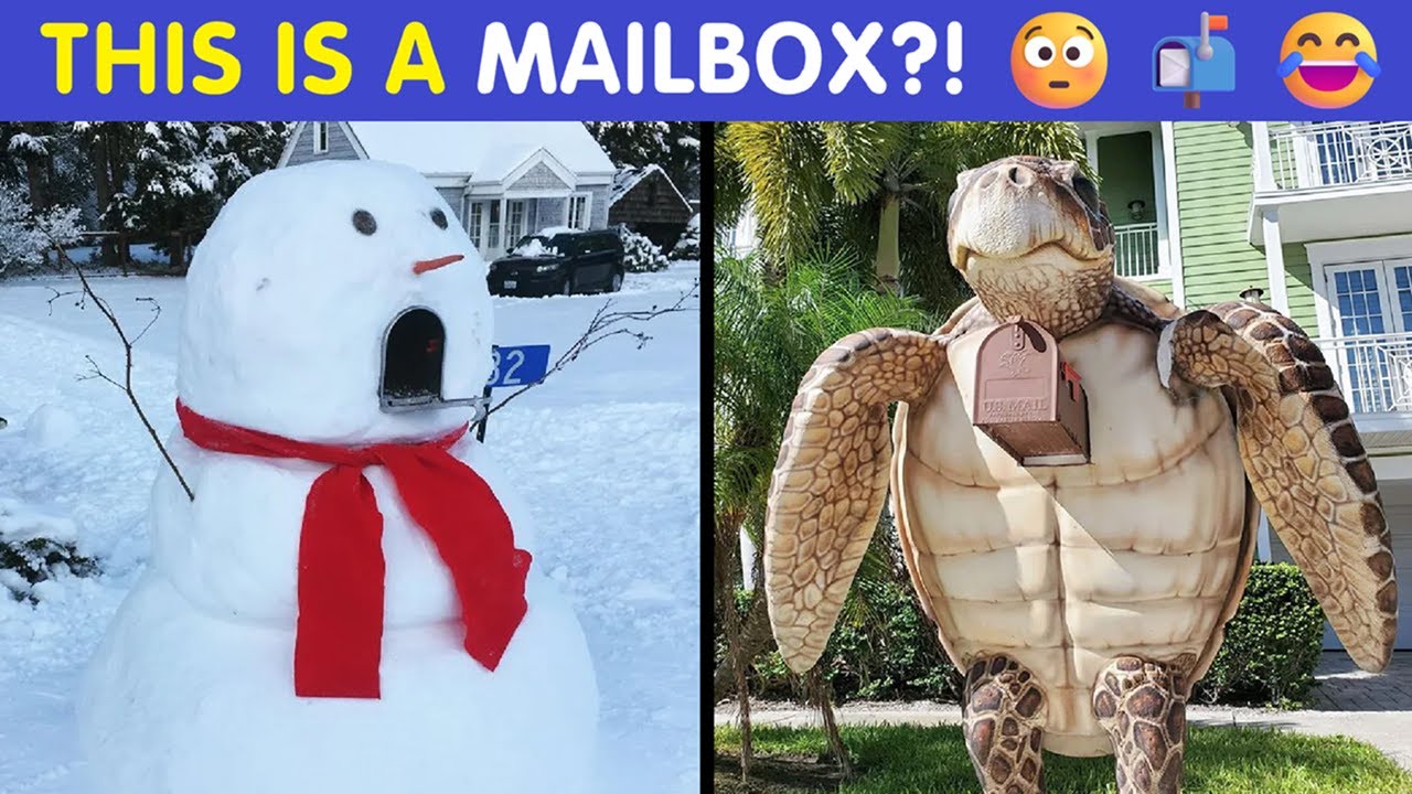 These Mailboxes Are So Ridiculous, Getting Mail Became the Best Part of the Day 😂📬