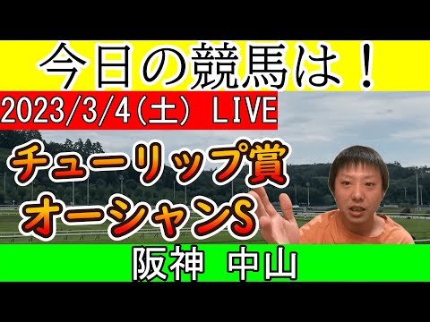 今日の競馬は阪神・中山！チューリップ賞とオーシャンSの日！2023/3/4(土)