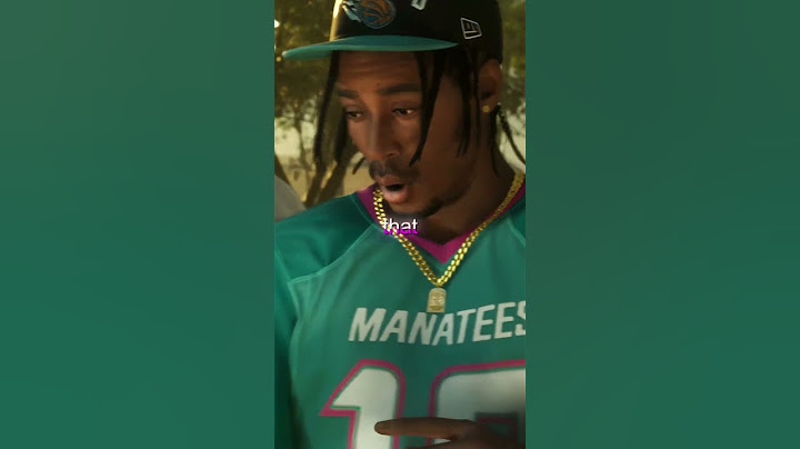 TRAVIS SCOTT in GTA 6 Trailer 😊🎥