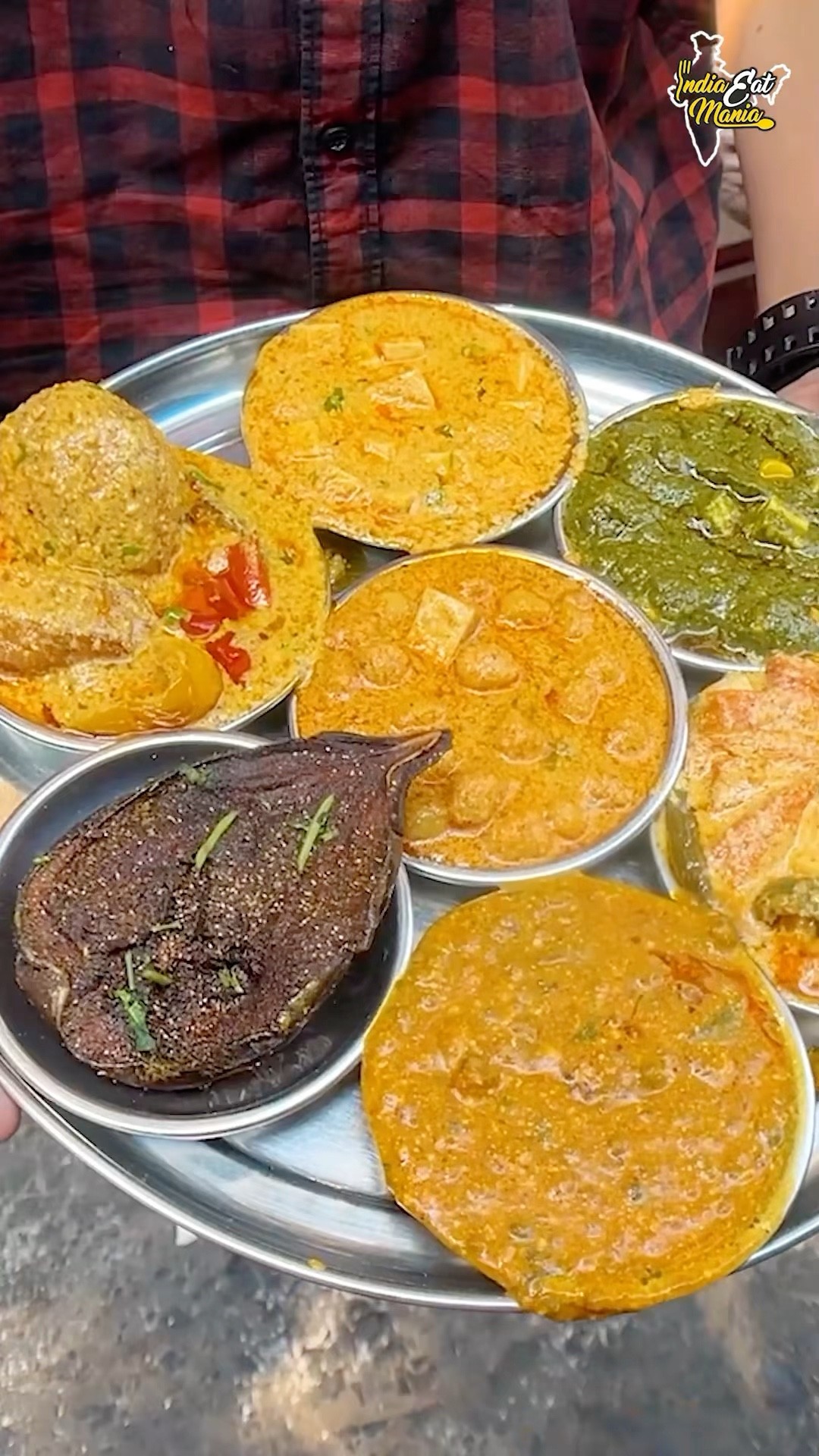 Kolkata Style Cheapest Pure Veg Street Food Thali Rs. 30/- Only #kolkatafood #shorts