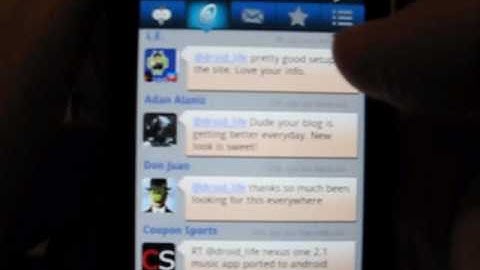 App Review:  TweetCaster Twitter App
