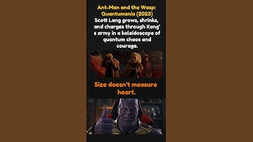 Ant-Man and the Wasp Quantumania (2023), Ant Man Shrinks & Grows