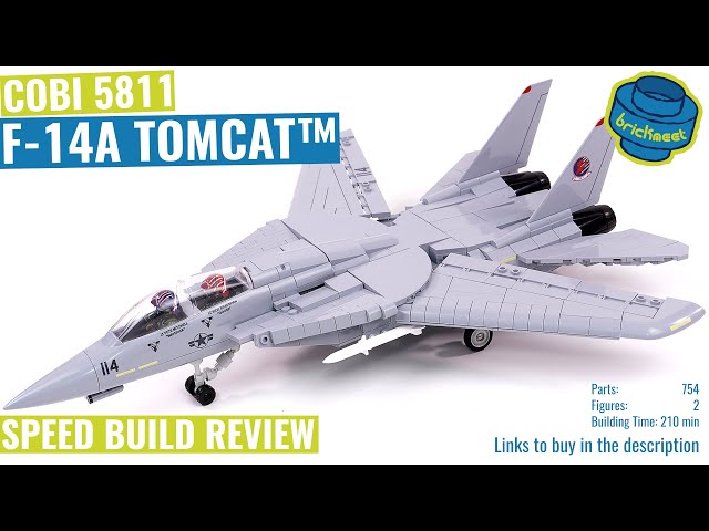 COBI 5811 – F-14A Tomcat™ – Speed Build Review class=