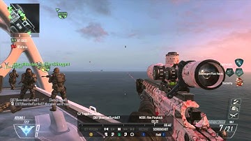 Call Of Duty Black Ops 2: Bots Trickshotting #1