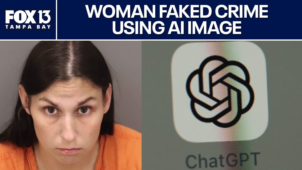 Florida woman accused of using AI to create fake burglary suspect