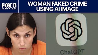Florida woman accused of using AI to create fake burglary suspect