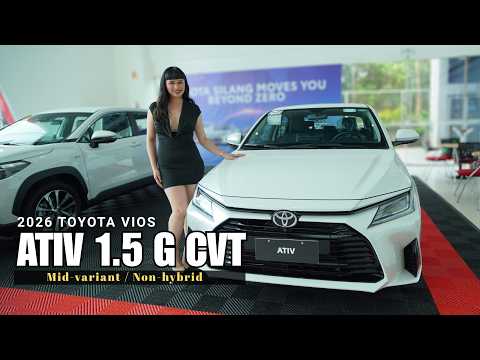 2026 Toyota Vios ATIV 1.5 G CVT | Full Walkaround Review